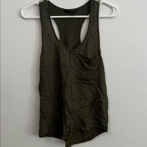 Banana Republic Dark Green Tank Top